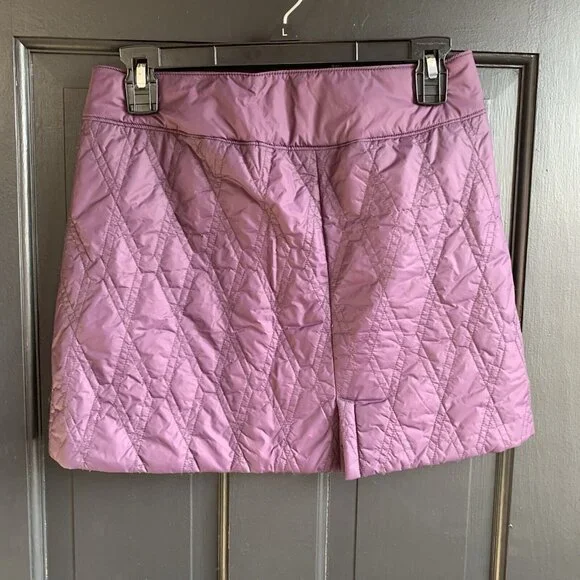 Mountain Hardwear Trekkin Insulated Running Mini Skirt Quilted Size XS Purple - Picture 3 of 6